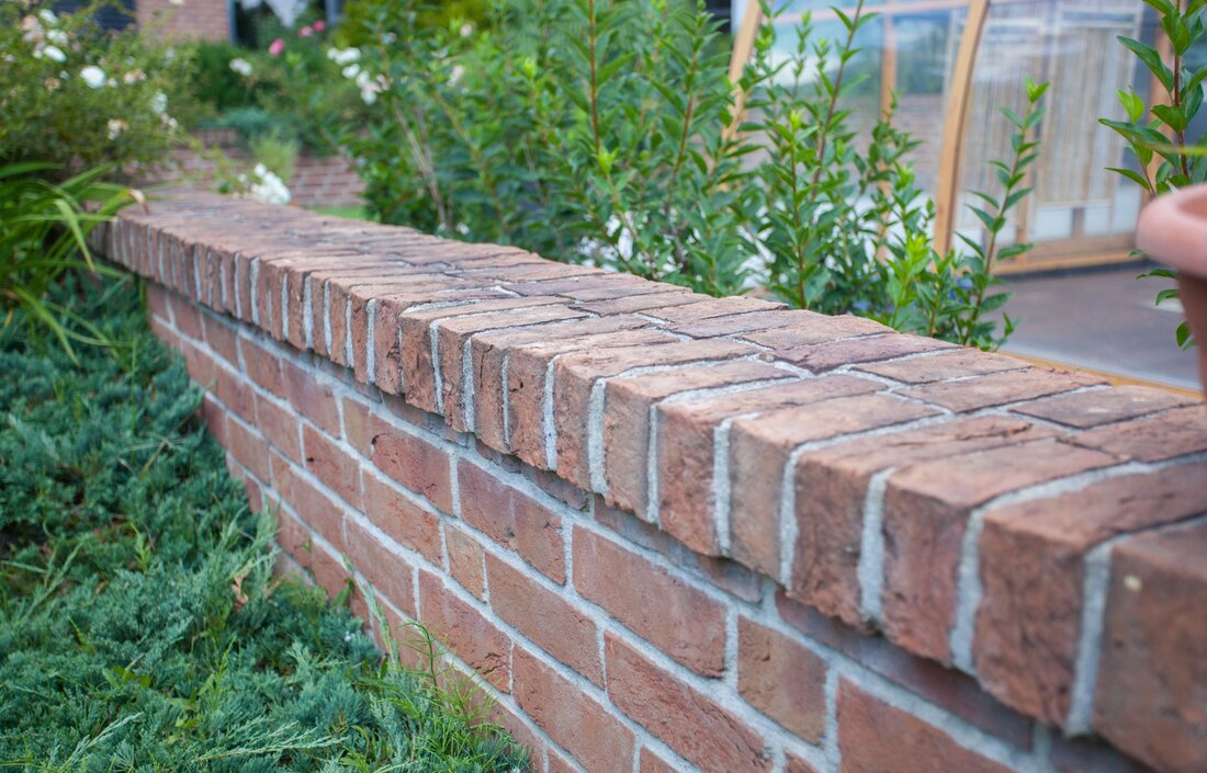 Tehlový obklad Terra Cotta na plote od Rustique.sk