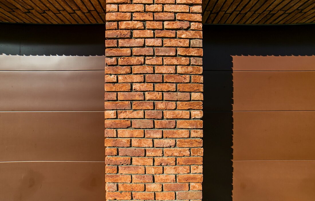 Tehlový obklad Terra cotta na fasáde rodinného domu od Rustique.sk