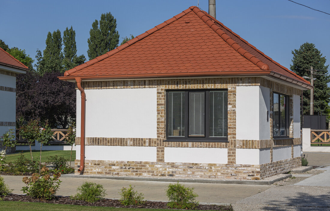 Tehlový obklad Zandlicht na fasáde od Rustique.sk